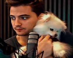 He is also a parent to a small cute dog.